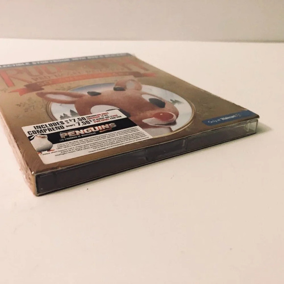 Rudolph The Red Nosed  Reindeer 50th Anniversary DVD Blu Ray Sealed - Picture 10 of 13